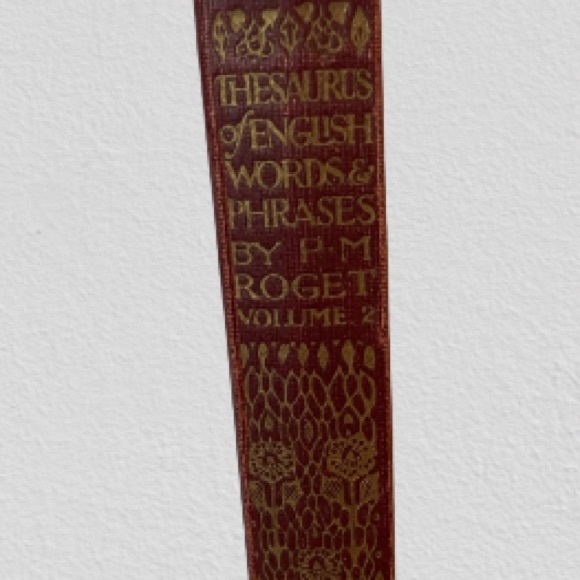 1924 RogetThesaurus antique book - Picture 2 of 7